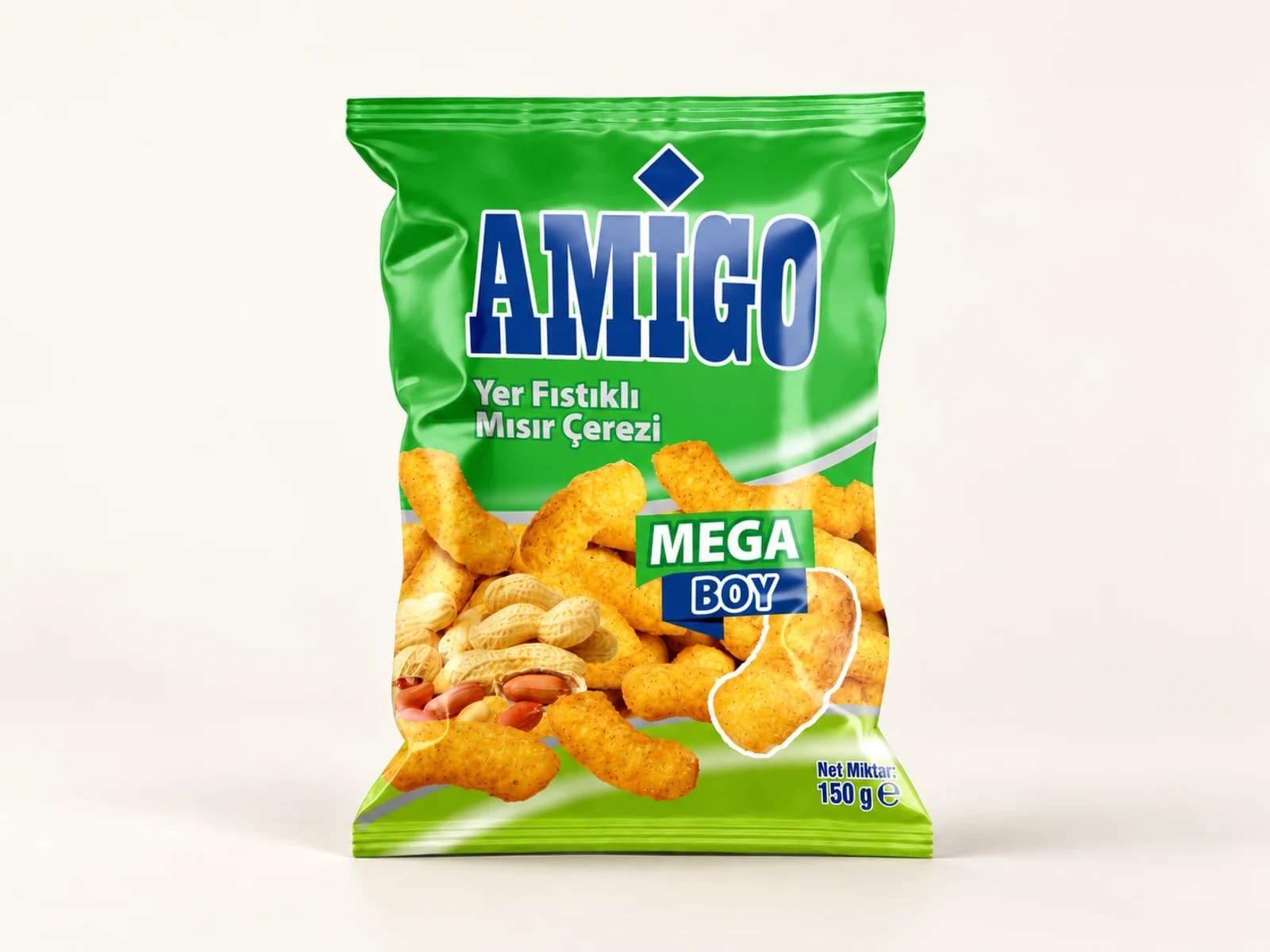 Amigo Peanut Corn Snack Mega Pack – 150 g